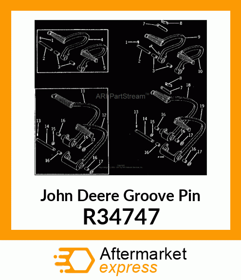 SHAFT,BRAKE PEDAL R34747