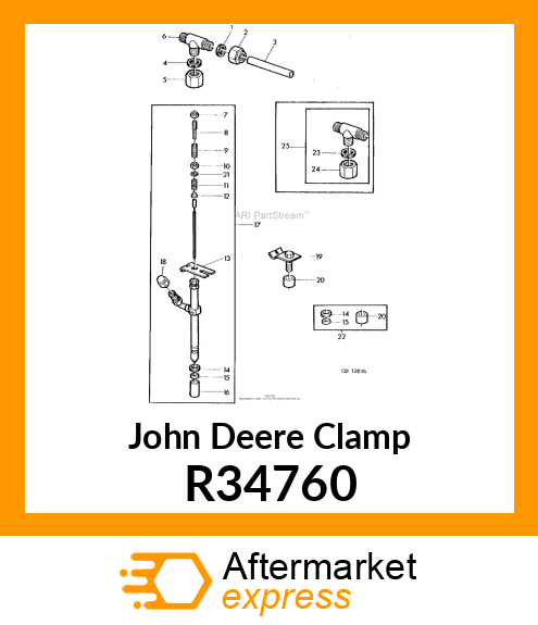 CLAMP WITH SCREW R34760