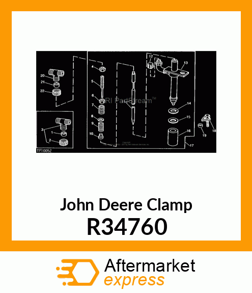 CLAMP WITH SCREW R34760