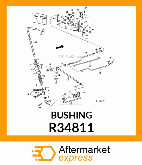 BUSHING R34811