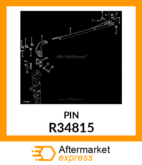 PIN,SPECIAL HEADED R34815