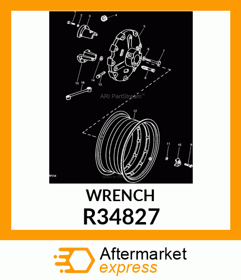 WRENCH,DOUBLE END BOX R34827