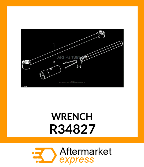 WRENCH,DOUBLE END BOX R34827