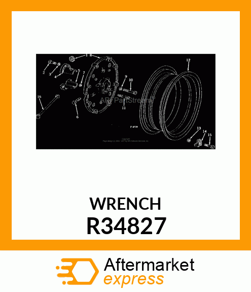 WRENCH,DOUBLE END BOX R34827