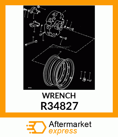 WRENCH,DOUBLE END BOX R34827