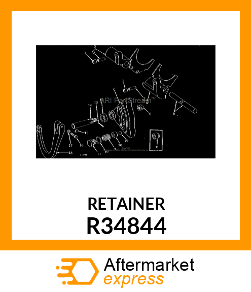 Retainer Gear Shifter Pawl R34844