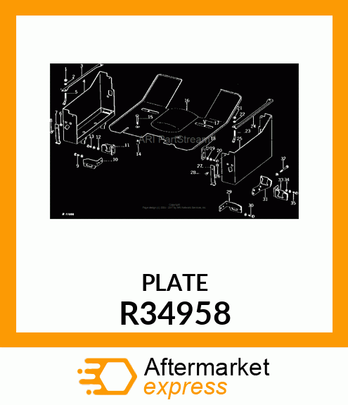 LATCH,BATTERY BOX R34958