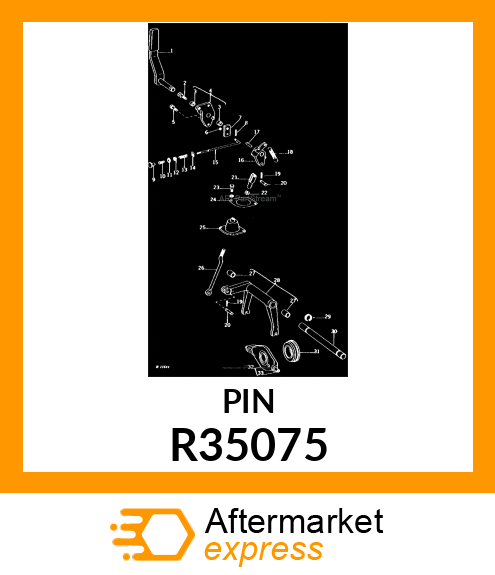 QUICK LOCK PIN, PIN,DOWEL R35075