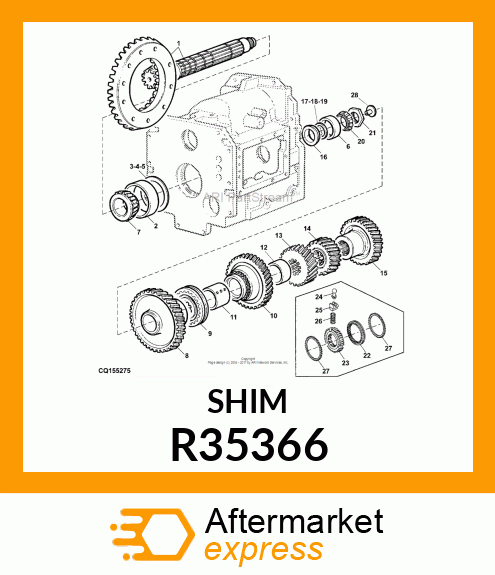 SHIM,.005 STEEL R35366