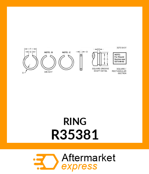 RING,SNAP R35381