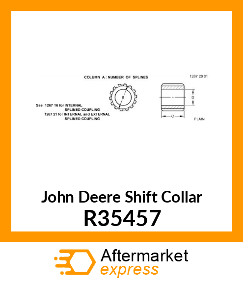 COLLAR,LOW AND HIGH RANGE SYNC DR R35457