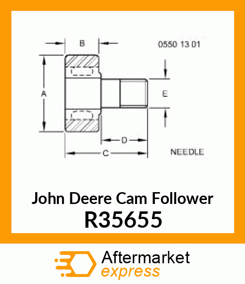 CAM FOLLOWER R35655