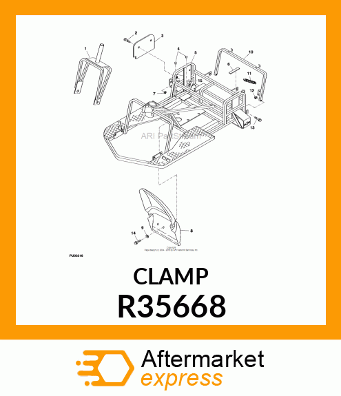 CLAMP R35668