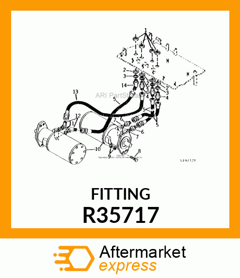 CONNECTOR,UNION R35717