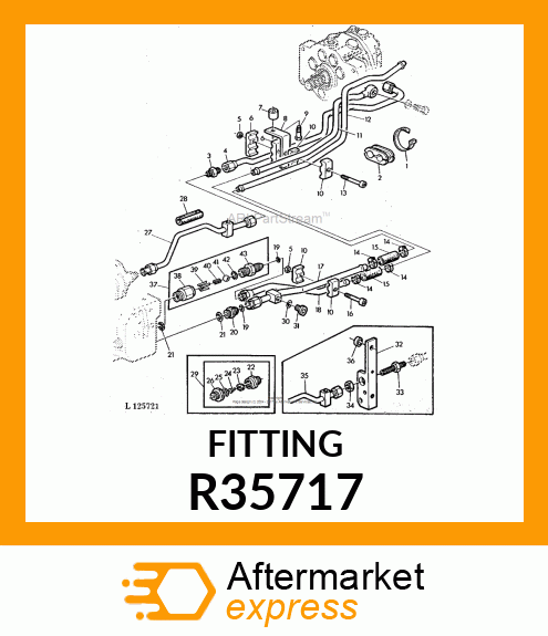 CONNECTOR,UNION R35717