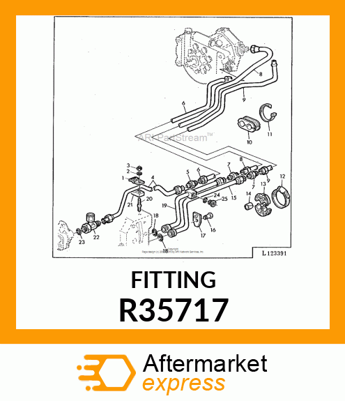 CONNECTOR,UNION R35717