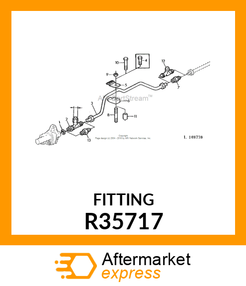 CONNECTOR,UNION R35717