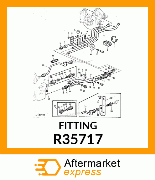 CONNECTOR,UNION R35717