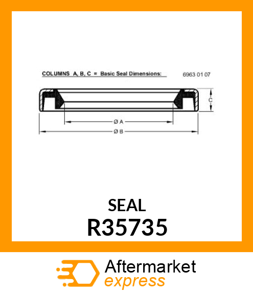 SEAL, OIL R35735