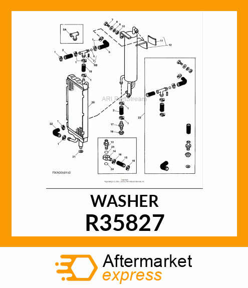 WASHER,SEALING R35827