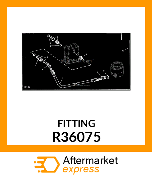 FITTING, CONNECTOR,SPECIAL R36075