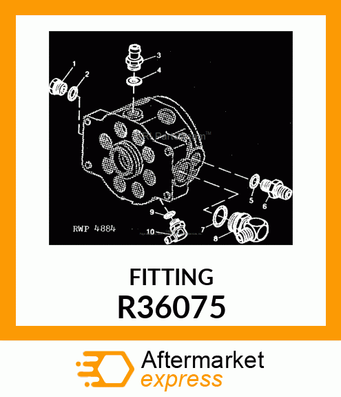 FITTING, CONNECTOR,SPECIAL R36075