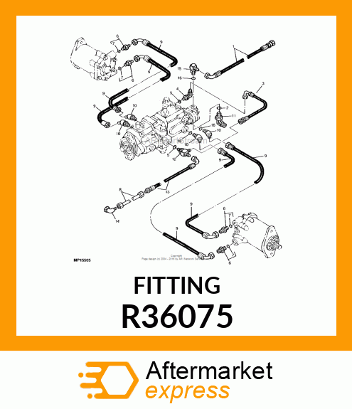 FITTING, CONNECTOR,SPECIAL R36075