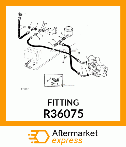 FITTING, CONNECTOR,SPECIAL R36075