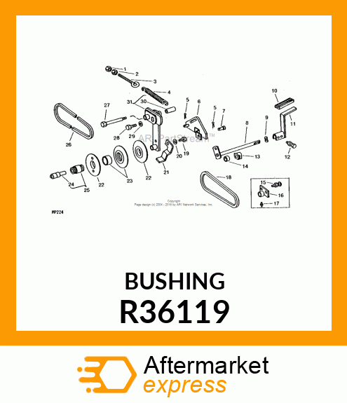 BUSHING R36119