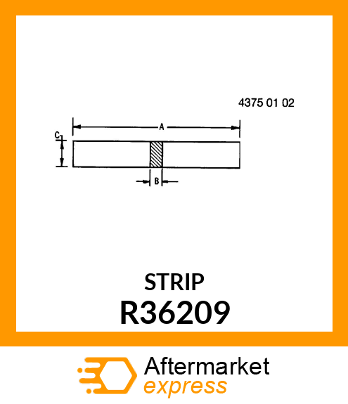 STRIP,PACKING R36209