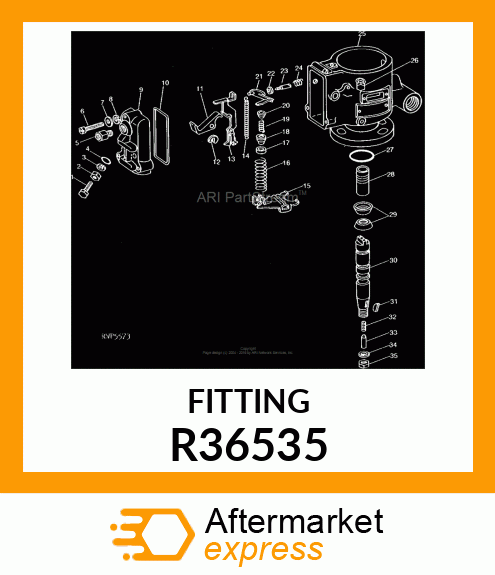 CONNECTOR,WITH CHECK VALVE R36535