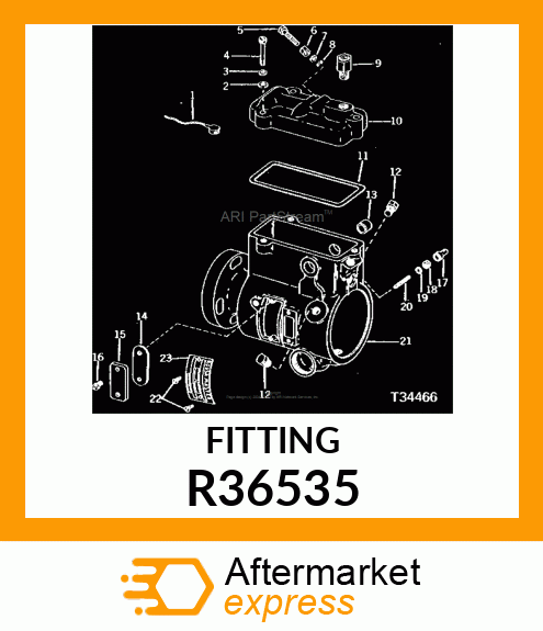 CONNECTOR,WITH CHECK VALVE R36535