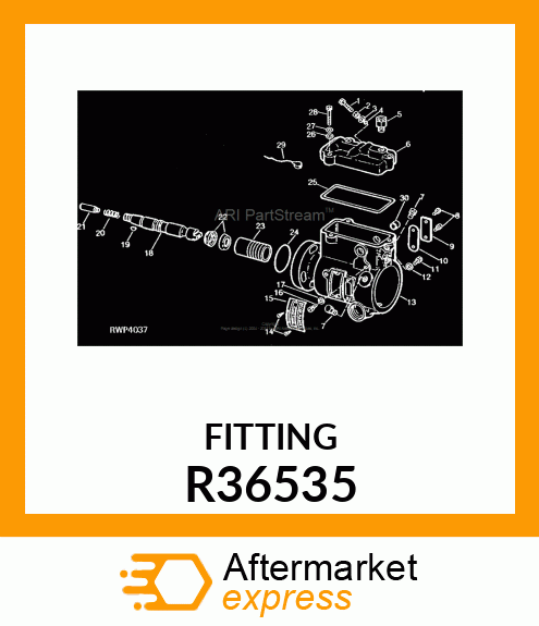 CONNECTOR,WITH CHECK VALVE R36535