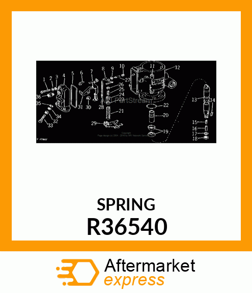 SPRING R36540