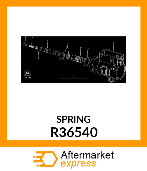 SPRING R36540