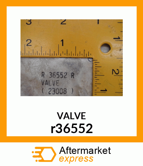 VALVE r36552