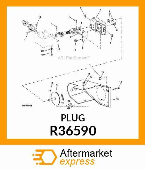 PLUG, BUTTON R36590