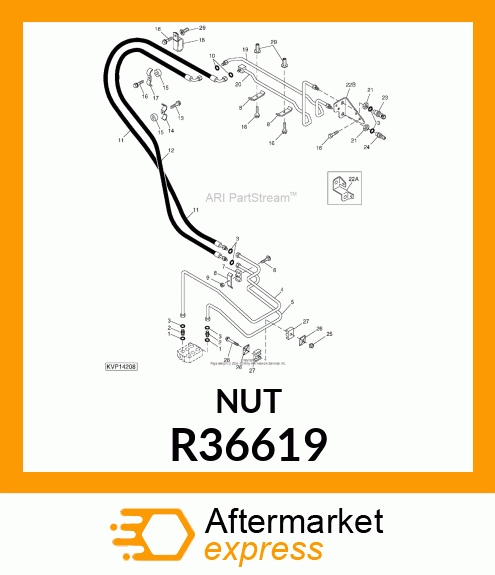 NUT ,SPECIAL JAM R36619