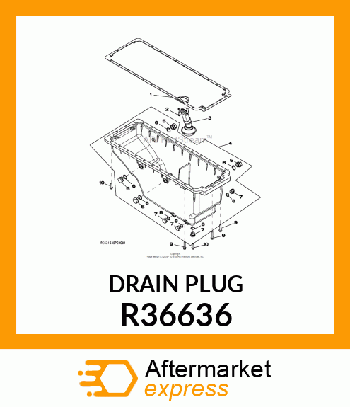 FITTING PLUG R36636