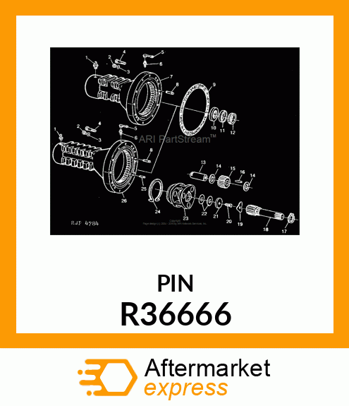 PIN,DOWEL R36666