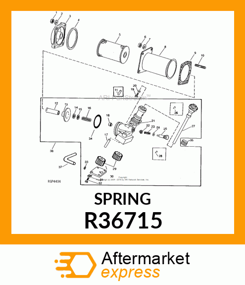 SPRING R36715