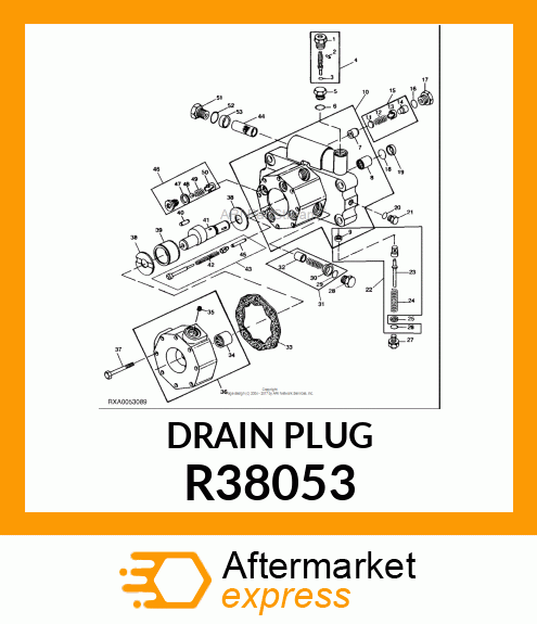 BUSHING,ADJUSTING SCREW R38053