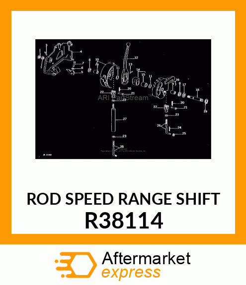 ROD SPEED RANGE SHIFT R38114