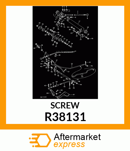 SCREW,SPECIAL R38131