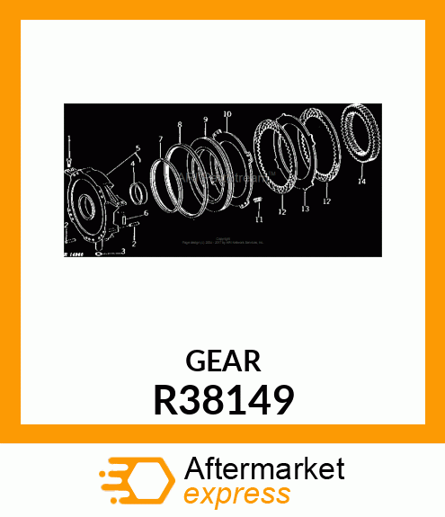 Gear R38149