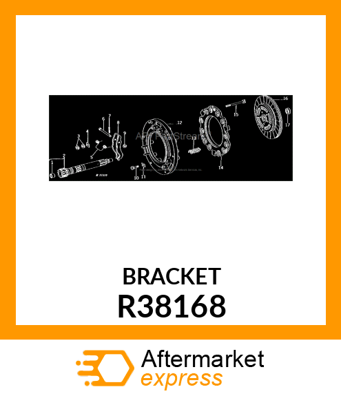 LEVER CLUTCH OPERATING R38168