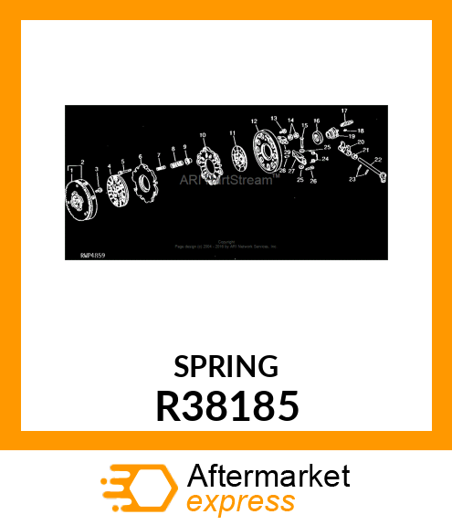 SPRING,CLUTCH R38185