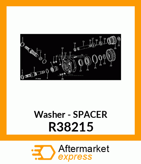 Washer R38215