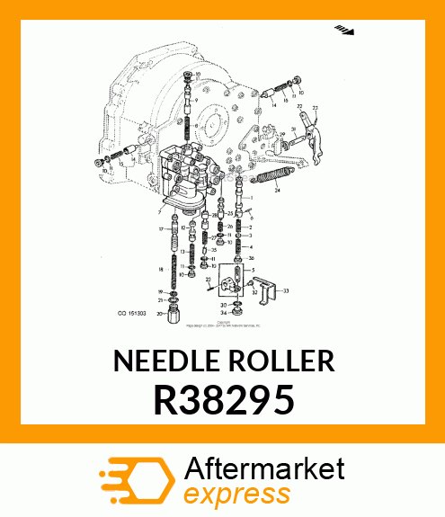 ROLLER, BEARING R38295