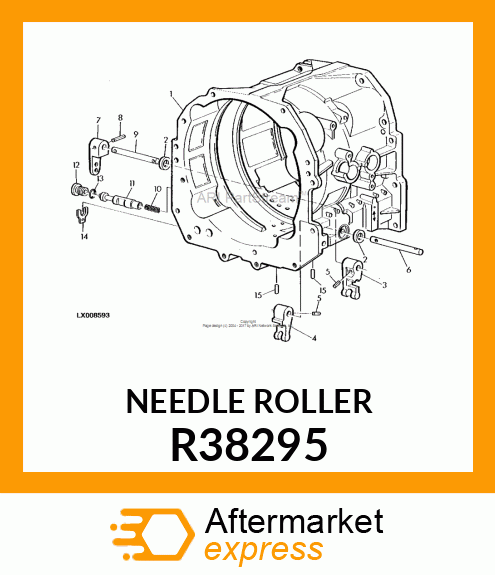 ROLLER, BEARING R38295